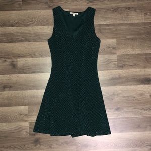 Short emerald green dress. XS. Charlotte Russe. Lightly worn.